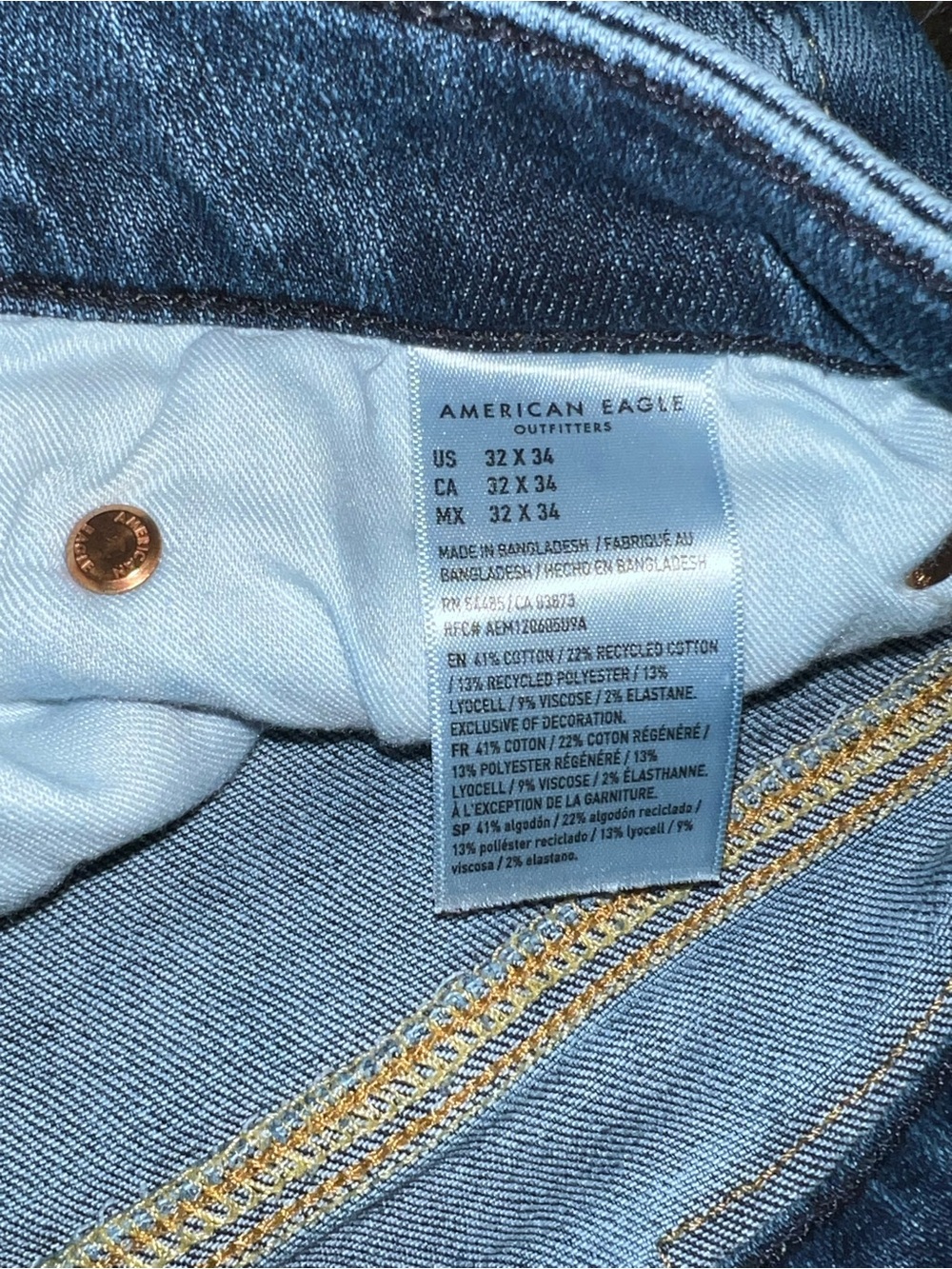 American Eagle Outfitters Light Wash Slim Jeans